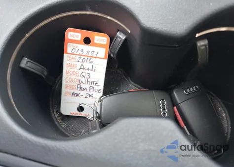 2016 Audi Q3 2.0T Premium Plus z USA, uszkodzony, nr VIN WA1EFCFS2GR013881